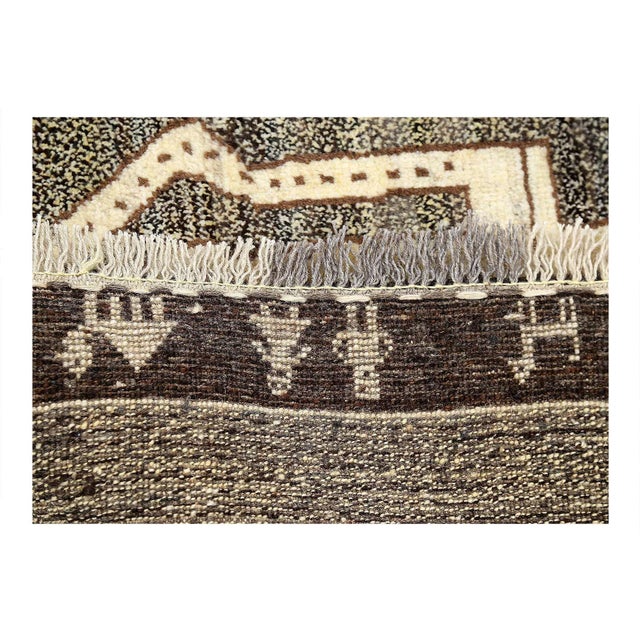 Traditional Distinctive Majestic Persian Lion Rug For Sale - Image 3 of 5