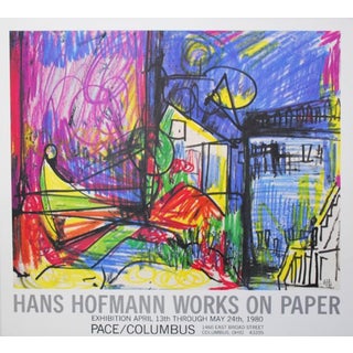 Artworks on Paper Poster from Hans Hofmann, 1980 For Sale