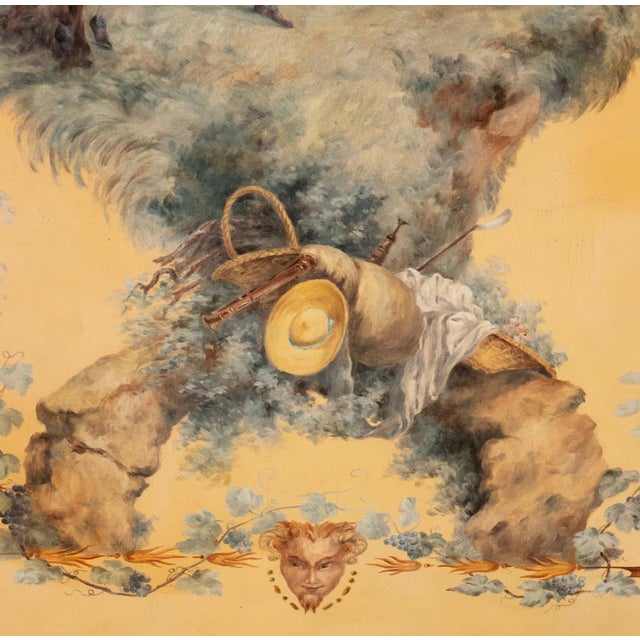 French Rococo Style Painting of l'Escarpolette After Jean-Honoré Fragonard For Sale In New York - Image 6 of 9