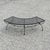 Mid 20th Century Woodard Round Patio Table with Three Benches, Attributed For Sale In Chicago - Image 6 of 11