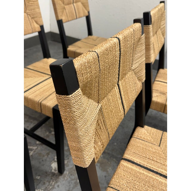Serena & Lily Carson Dining Side Chairs, Set of Five For Sale - Image 10 of 12