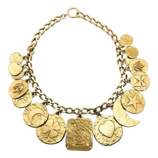 Vintage Necklace by Yves Saint Laurent, 1980s For Sale