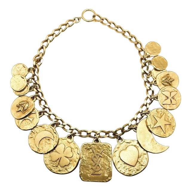 Vintage Necklace by Yves Saint Laurent, 1980s For Sale