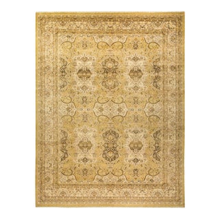 Mogul Collection Hand-Knotted Area Rug - Gold Collection 10' 3" X 13' 4" For Sale