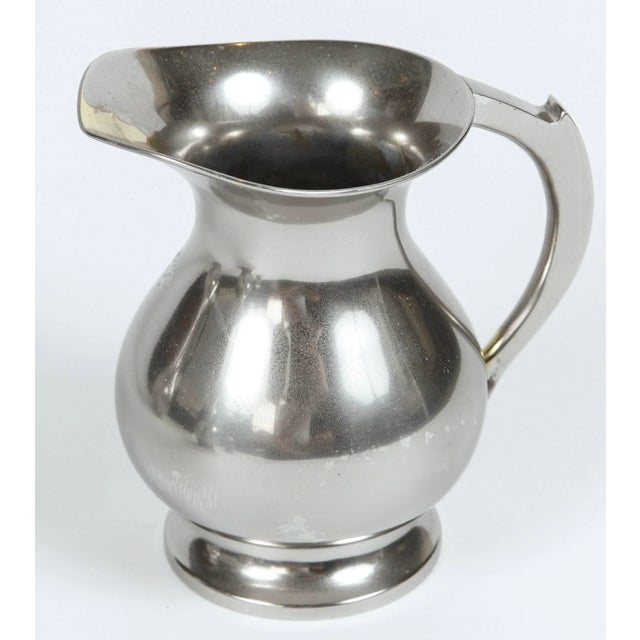 Metal Mid-Century Coffee and Tea Set For Sale - Image 7 of 11