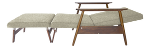 Vintage Convertible Sleeping Armchair by Valerija Ema Cukermanienė for Vilniaus Baldų Kombinatas, 1960s