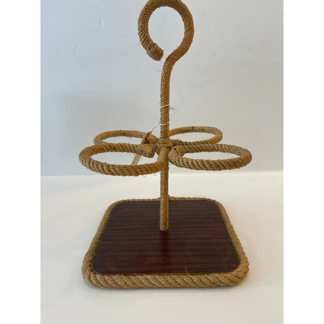 Just arrived from the South of France, this perfect example of the work of Adrien Audoux and Frida Minet, in this Rope...