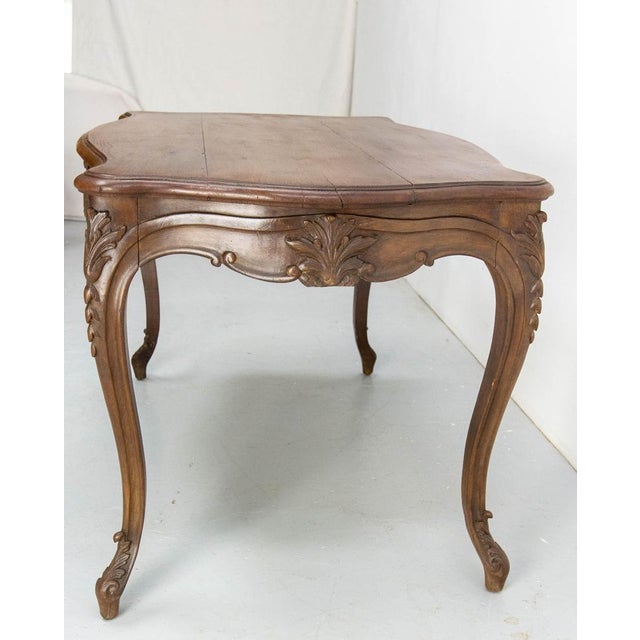 French Poplar Dining Table, 1850 For Sale - Image 6 of 16