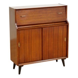 1960s Mid Century Secretary Desk For Sale