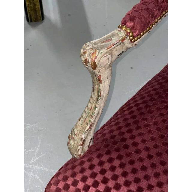 Louis XV Style 19th Century Bergere For Sale - Image 9 of 14