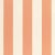 Sample - Schumacher Beaufort Awning Stripe Fabric in Peche For Sale