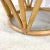 Pair of Rattan Footstools With Sage Cushions For Sale - Image 10 of 12