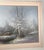 Vintage R. Scott Signed Winter Landscape Original Oil on Canvas, Framed For Sale In New York - Image 6 of 18