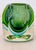 Vintage Green and Blue Murano Sommerso Vase For Sale - Image 4 of 8