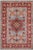 Blue Boho Chic Kazak Tribal Light Blue/Red Wool Rug - 2'0''x3'0'' For Sale - Image 8 of 10