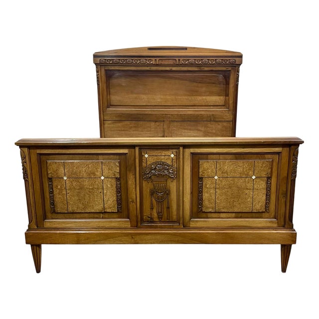 Art Deco Bed, 1920s For Sale