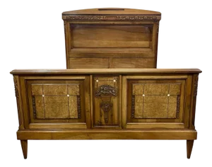 Art Deco Bed, 1920s