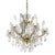 Mid 20th Century 7-Light Multi-Crystal Maria Theresa Chandelier For Sale