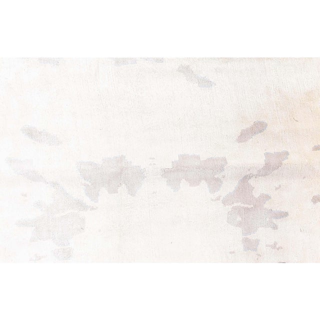 Hand-Knotted Modern Wool Rug with Soft Abstract Pattern by Doris Leslie Blau. Size: 4'5" × 5'10" (134 × 177 cm). This...