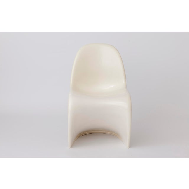 Vintage White Panton Chair by Verner Panton for Herman Miller, 1972 For Sale - Image 10 of 10