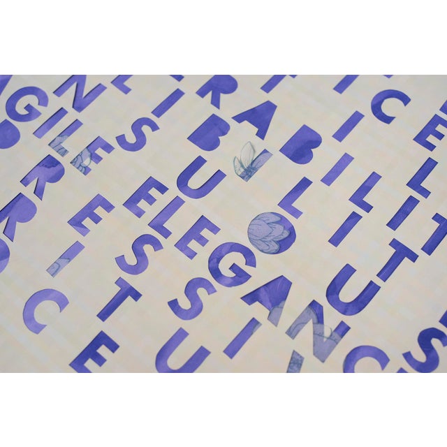 Contemporary Agnes? She's a Five, 2021 Original Collage by Emily Hoerdemann For Sale - Image 3 of 3