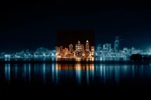 Leo Lam Looking Glass 4 Photographic Print