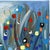 The Sea Garden - Colorful Figurative Abstract Textured Impasto Oil Painting on Canvas by Ekaterina Ermilkina For Sale - Image 4 of 8
