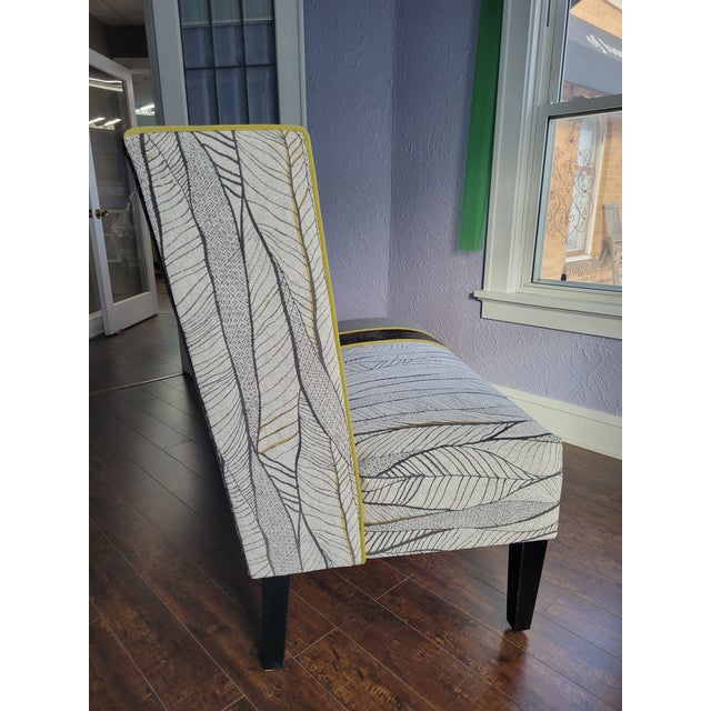 Contemporary 1980s Armless High Back Bench For Sale - Image 3 of 4