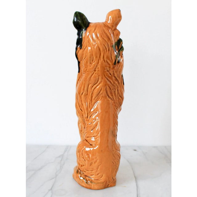 Vintage Ceramic Dog Figurine For Sale - Image 4 of 9