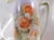 Contemporary 1950s Peach Floral Coffee Pot From Germany For Sale - Image 3 of 5