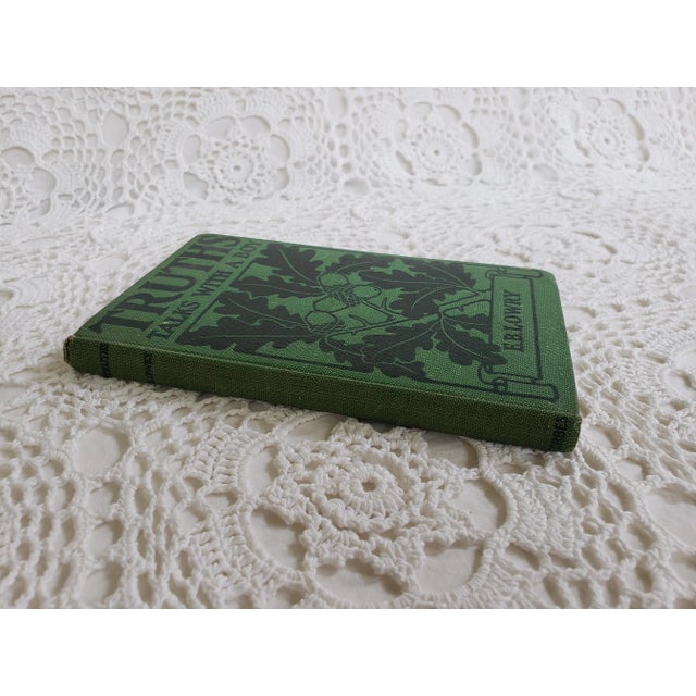 Truths Talks with a Boy by EB Lowry, 1911. A gem of a parenting book, measuring 6 ¾” x 4 ¼” x ½” and showing general wear....