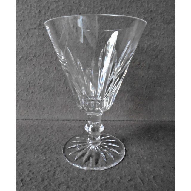Traditional Vintage Waterford Eileen Crystal Stemmed Glasses- Set of 6 For Sale - Image 3 of 5