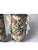 Beautiful Large 16 Inch Pair Antique French Porcelain Urns or Vases Eclectic Victoria Aesthetic Movement Naturalism Maidenhead Handles For Sale - Image 6 of 11