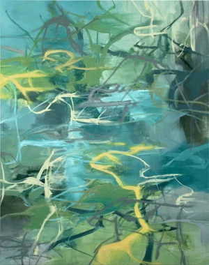 Large Original Abstract Landscape Painting