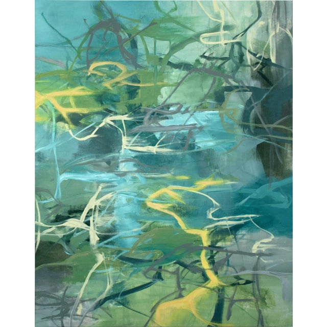 Oversized Original Abstract Landscape Painting For Sale