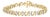 14K Yellow Gold 5.00 Cttw Round-Cut Diamond X-Link 7.5" Bracelet (J-K Color, I1-I2 Clarity) For Sale