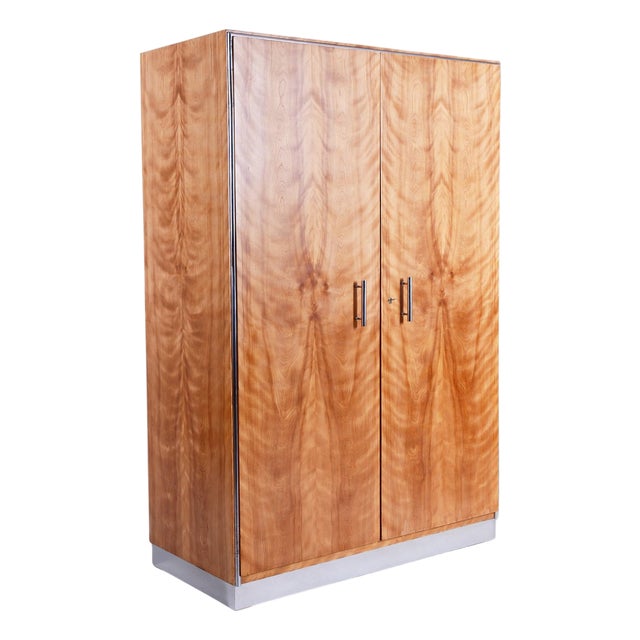 Bauhaus Wardrobe by H.J. Hagemann for Mücke Melder, 1930s For Sale