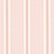 SAMPLE - Schumacher X A Rum Fellow Ipala Stripe Wallpaper In Blush For Sale