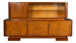 Art Deco Sideboard with Display