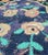 Textile American Hooked Rug in Floral Pattern With Medallion on Purple/Blue, Black For Sale - Image 7 of 9