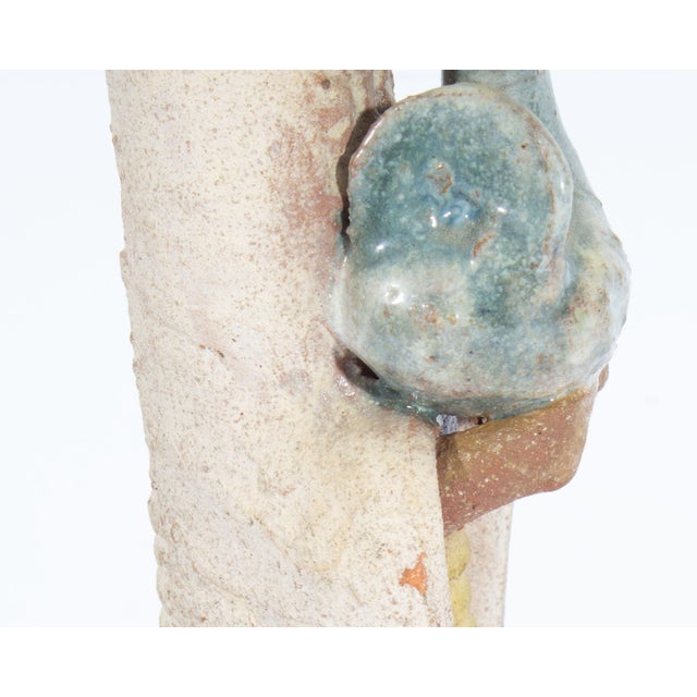 Israeli Studio Pottery Sculpture of Woman by David Kalderon For Sale In Indianapolis - Image 6 of 10