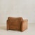 Italian Maralunga Brown Velvet Armchair by Vico Magistretti for Cassina, 1970s For Sale In Chicago - Image 6 of 10