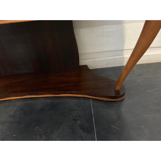Rosewood Console Table by Paolo Buffa, 1940s For Sale - Image 9 of 12