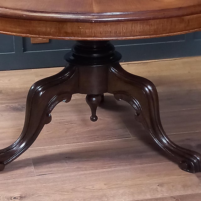 English Tilt-Top Coffee Table, 1840 For Sale - Image 3 of 9