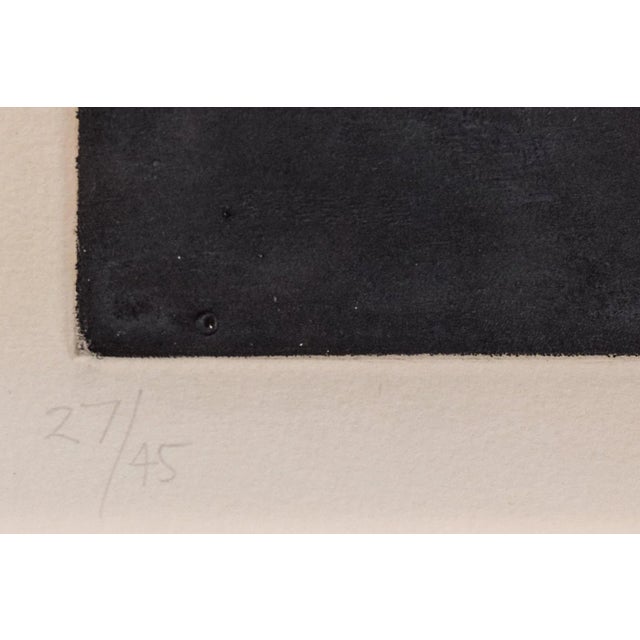 Amadeo Gabino, Abstract Composition, 1973, Ink on Paper, Framed For Sale - Image 9 of 12