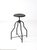 Antique Industrial Adjustable Metal Stool For Sale - Image 6 of 13