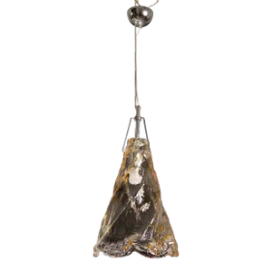Murano Gold Flush Mount, 1980s