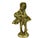 This charming set of two vintage-style brass figurines captures a nostalgic scene of traditional folk life. The first...
