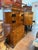 The Antique English Gentlemen's Chest on Chest is a beautifully crafted piece of furniture from the 1820s, made of...