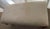 2000 - 2009 Kreiss Collection Original Beige Gorgeous Large Ottoman Studded With Wood Legs For Sale - Image 5 of 12